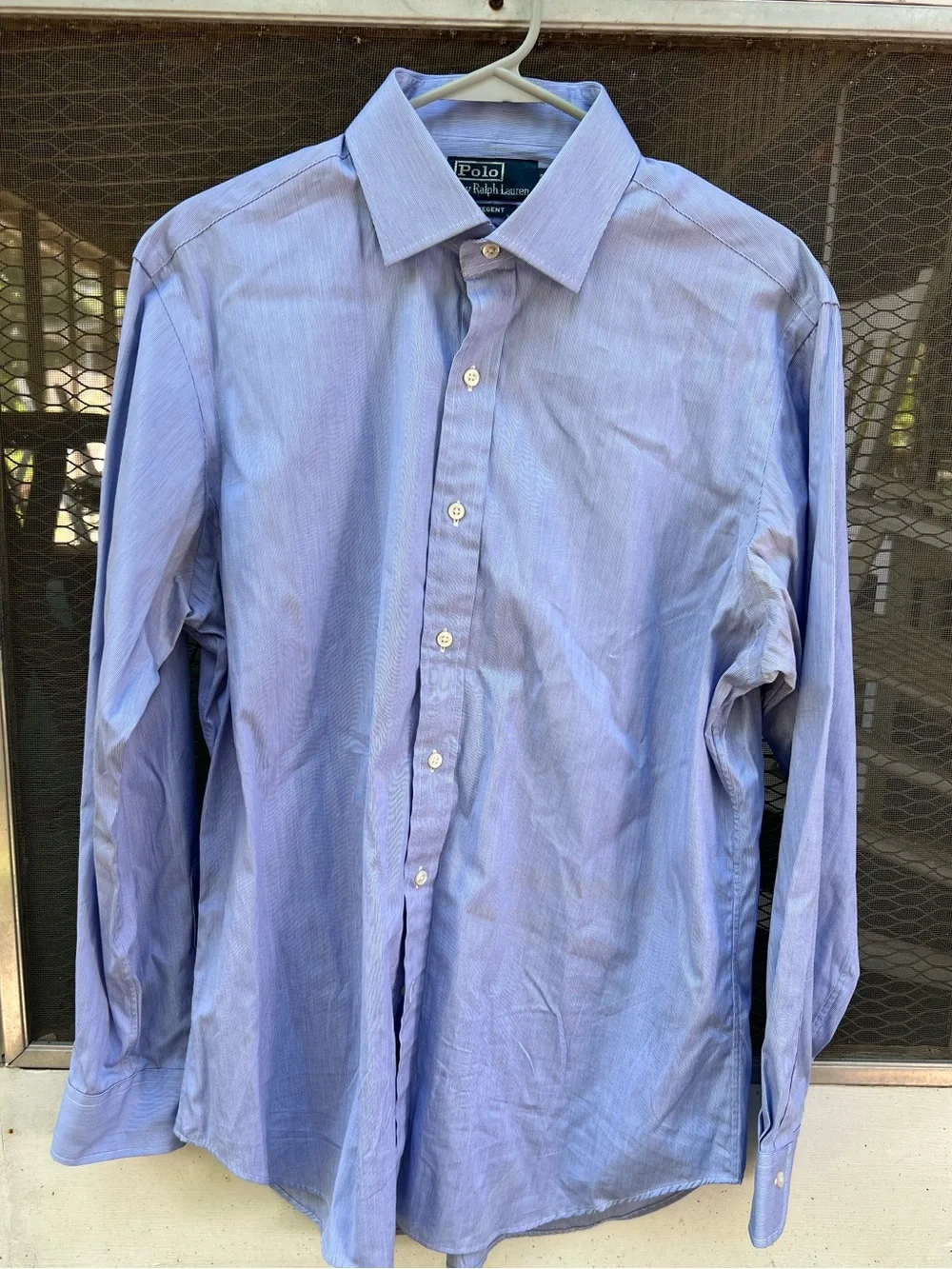 Polo by Ralph Lauren Blue Long-Sleeve Dress Shirt